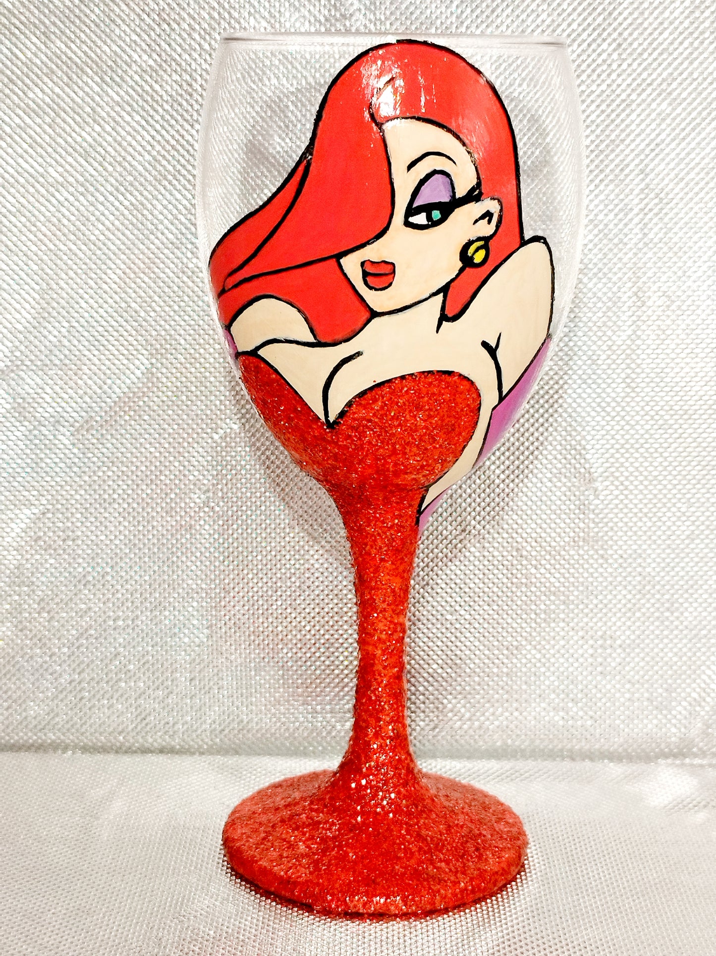 Roger Rabbit Couple Verre à Pied