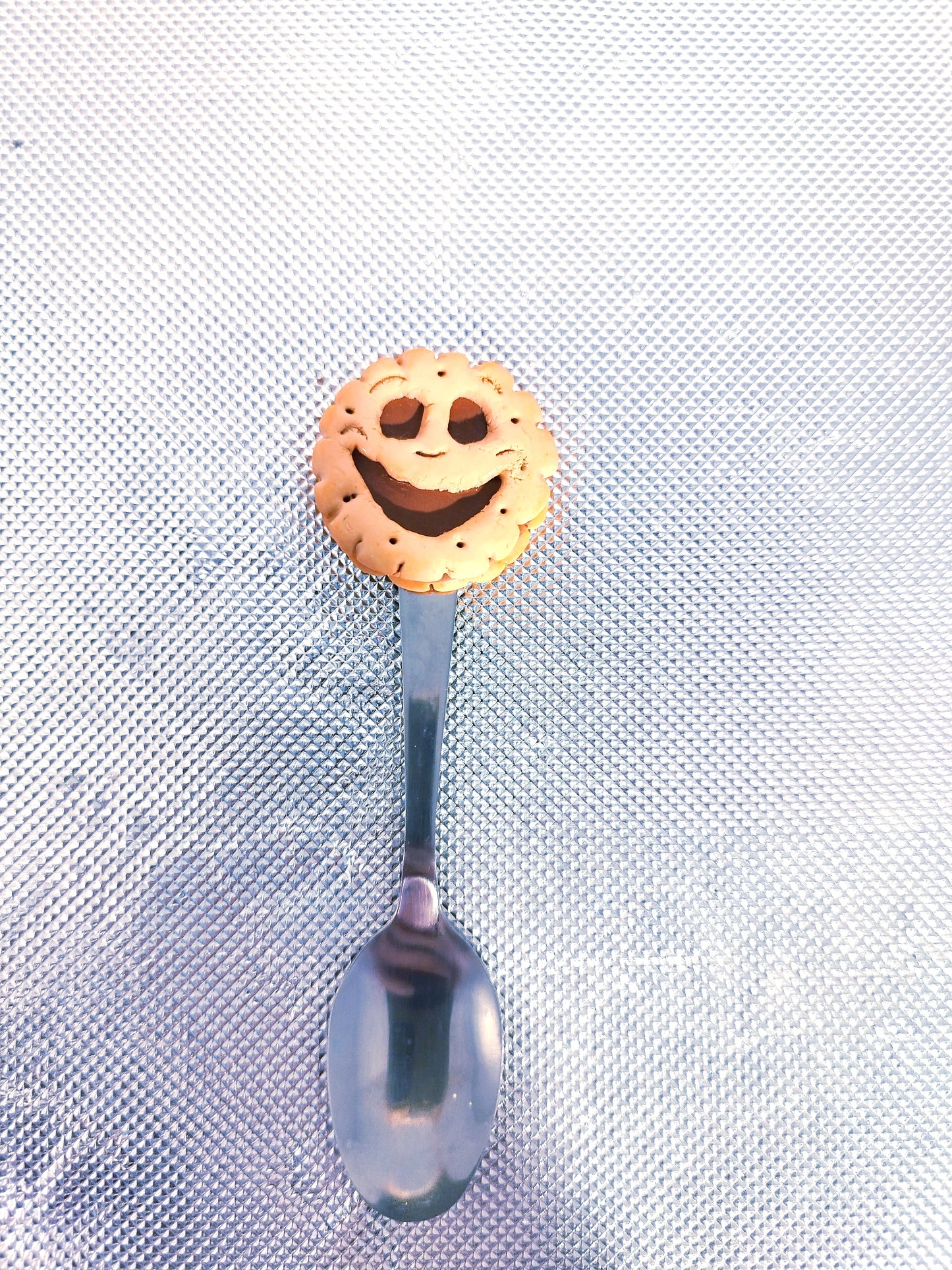 Petit Biscuit Ensemble Tasse avec sa petite cuillère Smiley gâteau