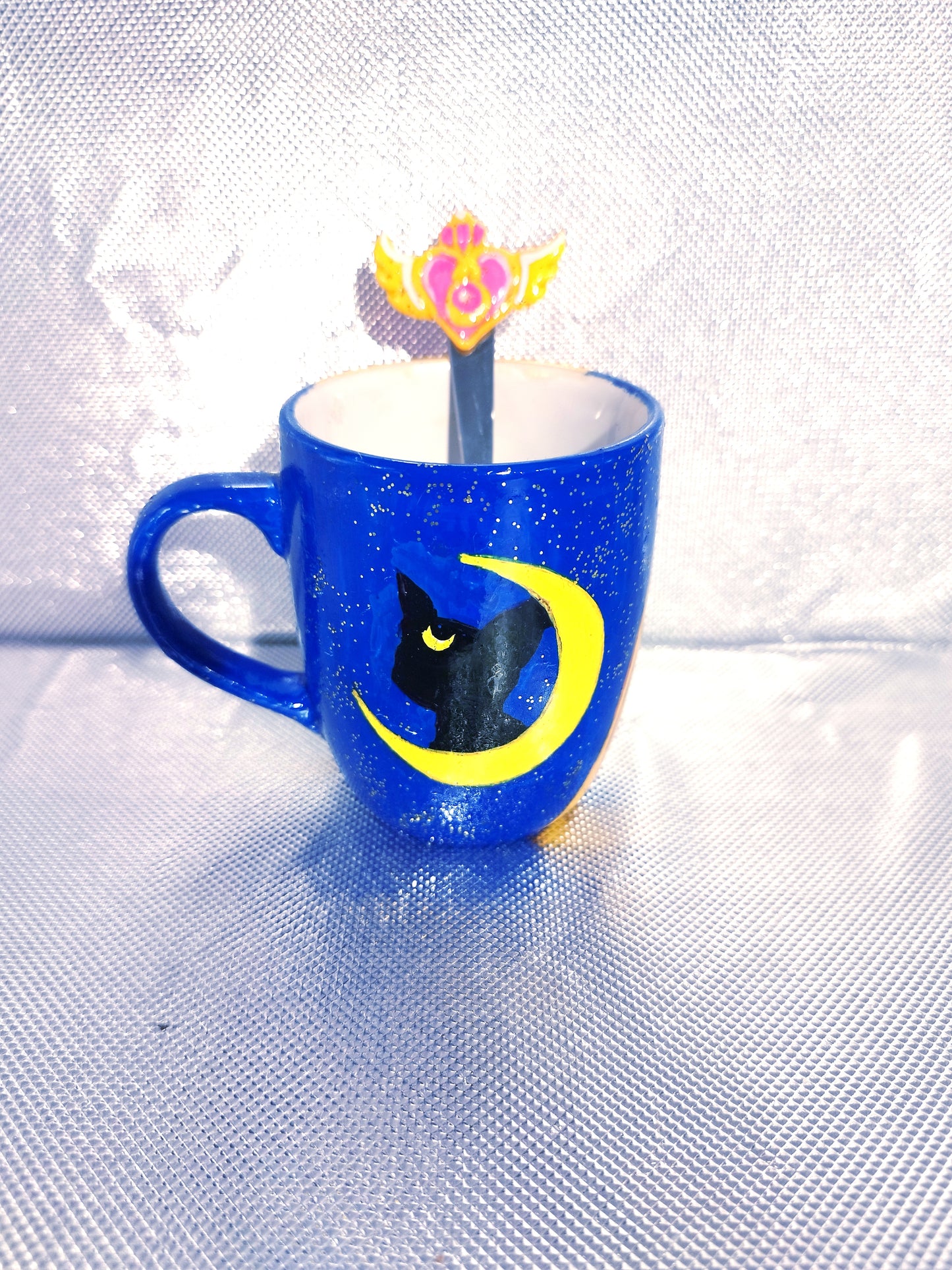 Sailor Tasse Ensemble et sa Cuillère Coeur Magique