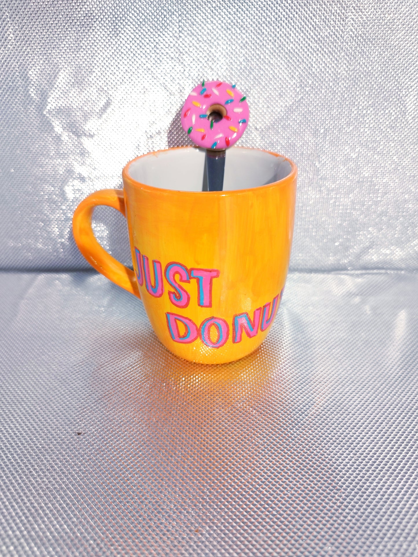 Omer Ensemble Tasse et sa petite cuillère Donuts
