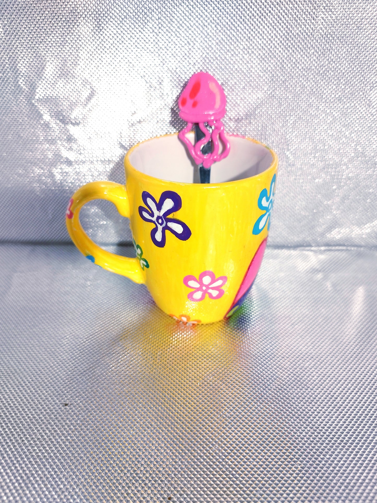 Patrick Ensemble Tasse et sa Cuillère meduse