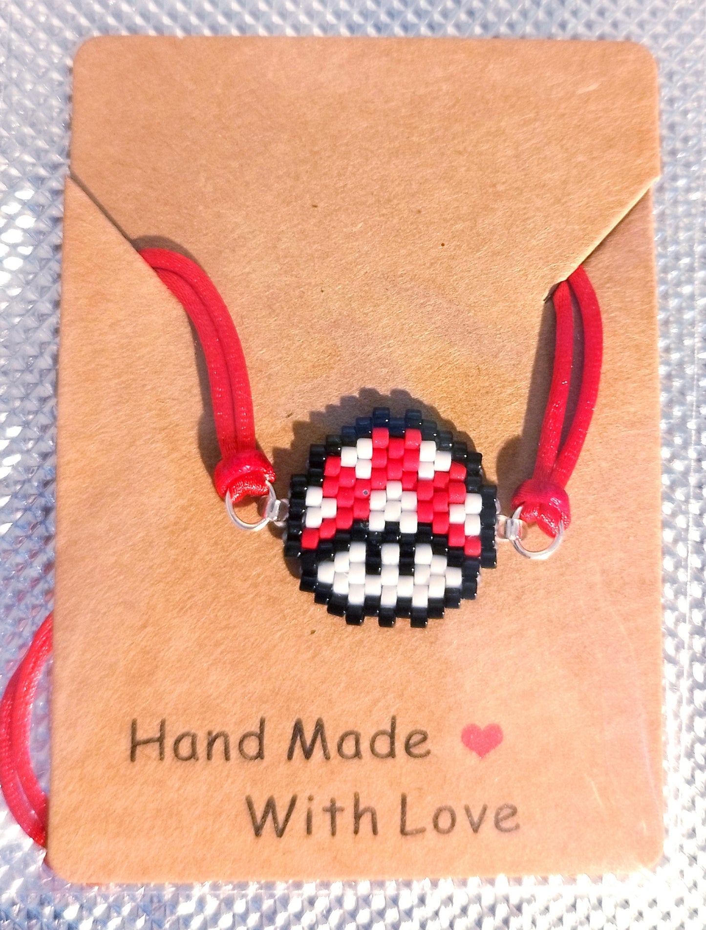 Champignon Rouge Bracelet