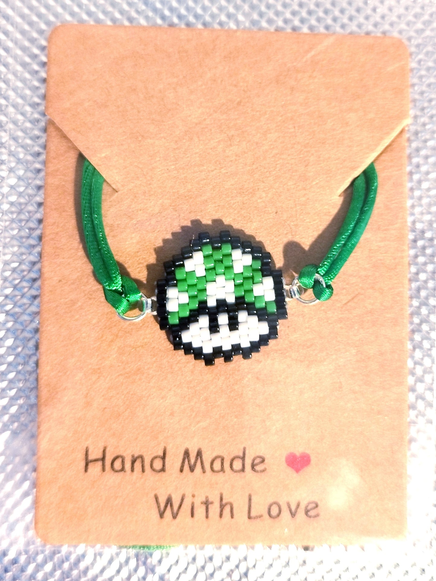 Champignon Vert Bracelet