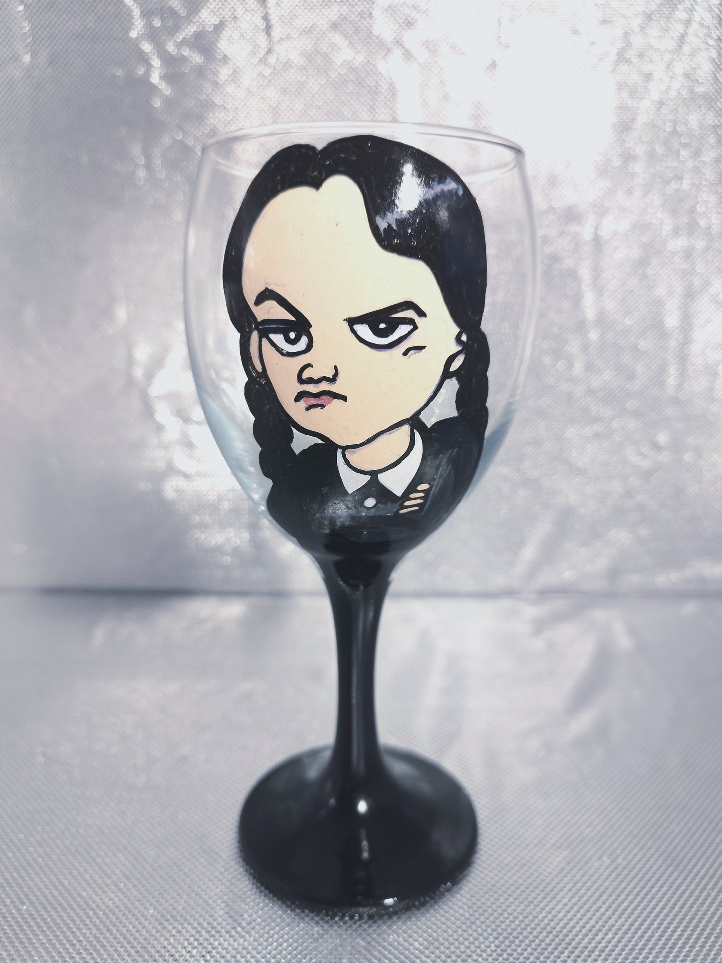 Mercredi Addams Verre à vin