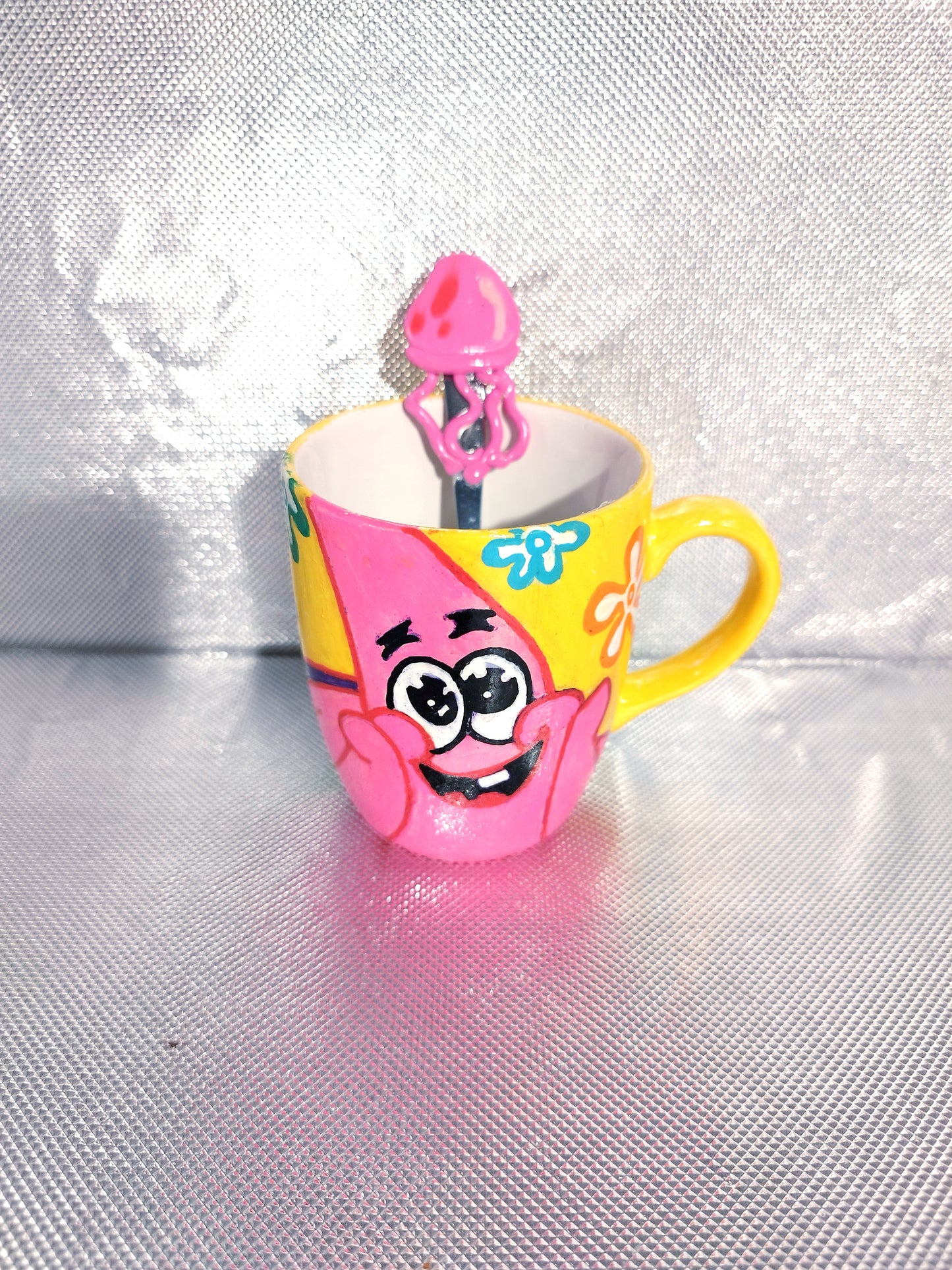 Patrick Ensemble Tasse et sa Cuillère meduse