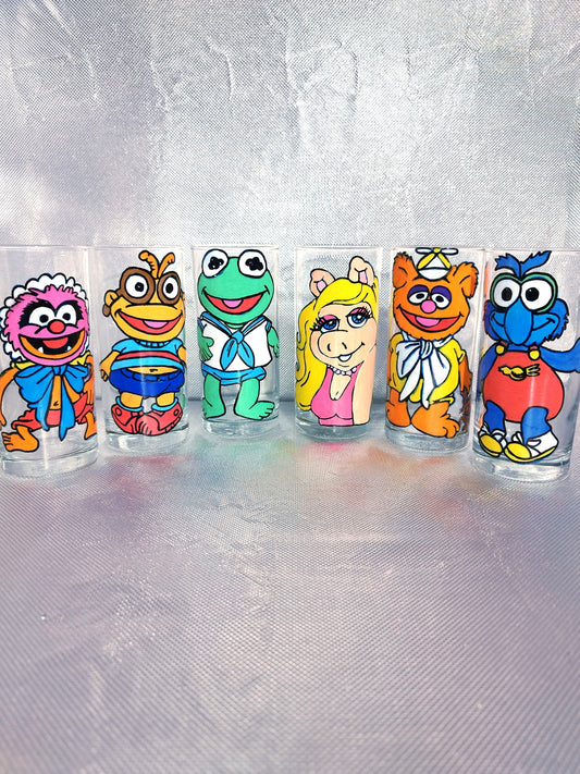Muppets Collection de 6 Verres à Jus