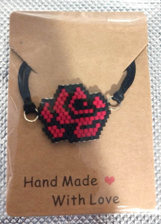Rose Rouge Bracelet
