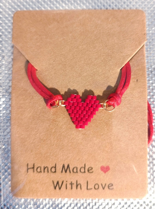 Coeur Rouge Bracelet