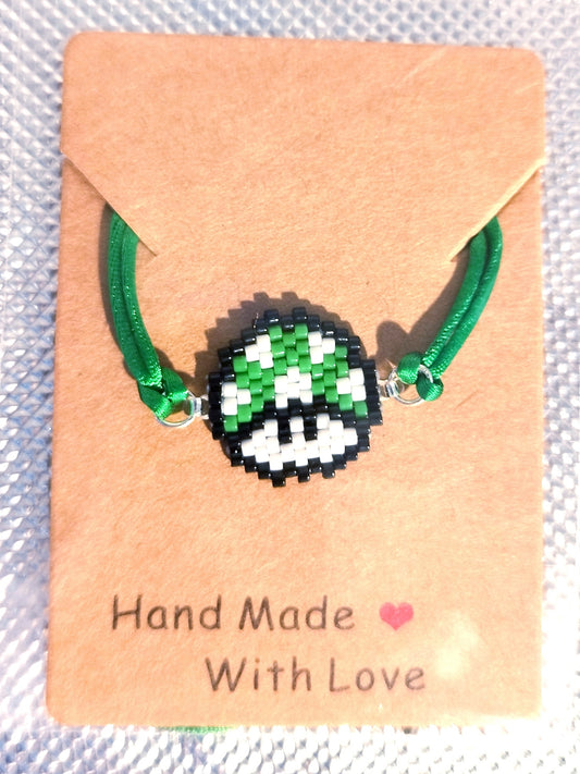 Champignon Vert Bracelet