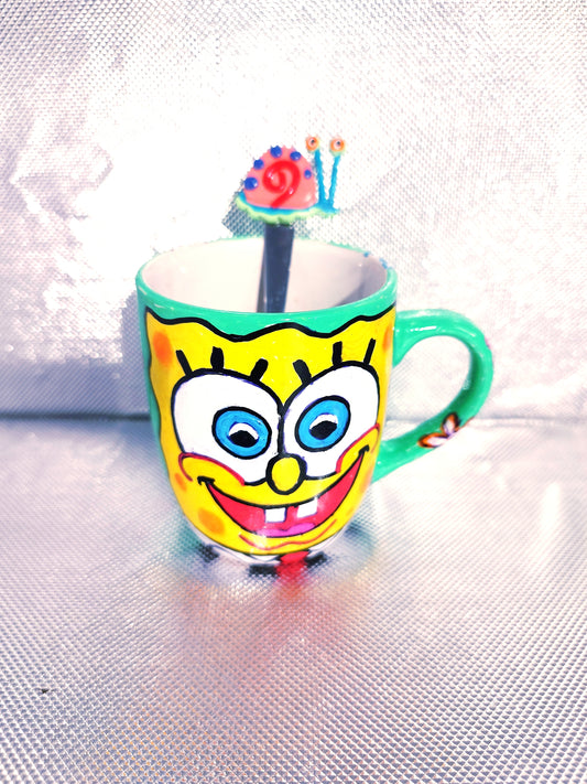 Bob Ensemble Tasse et sa Cuillère Escargot